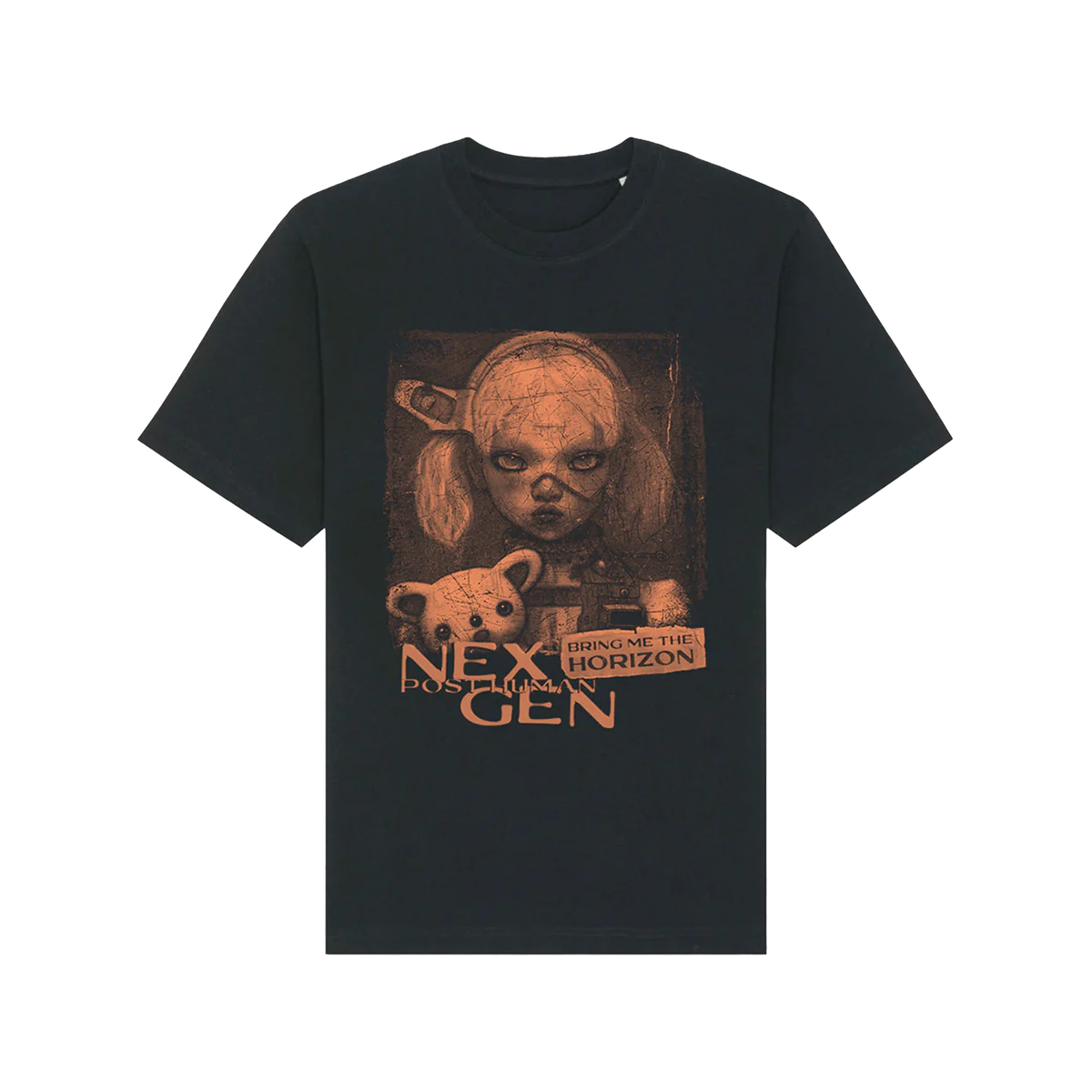 POST HUMAN : NeX GEn | Black T-Shirt