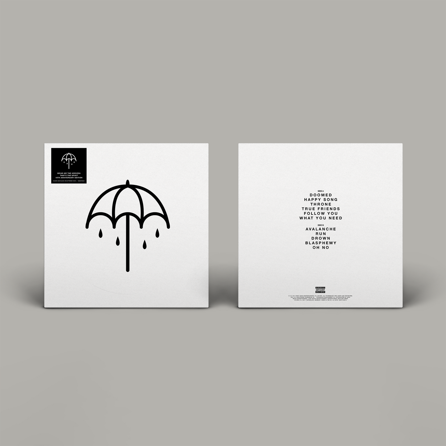 That’s The Spirit 10th Anniversary | Clear and Black Splattered Vinyl