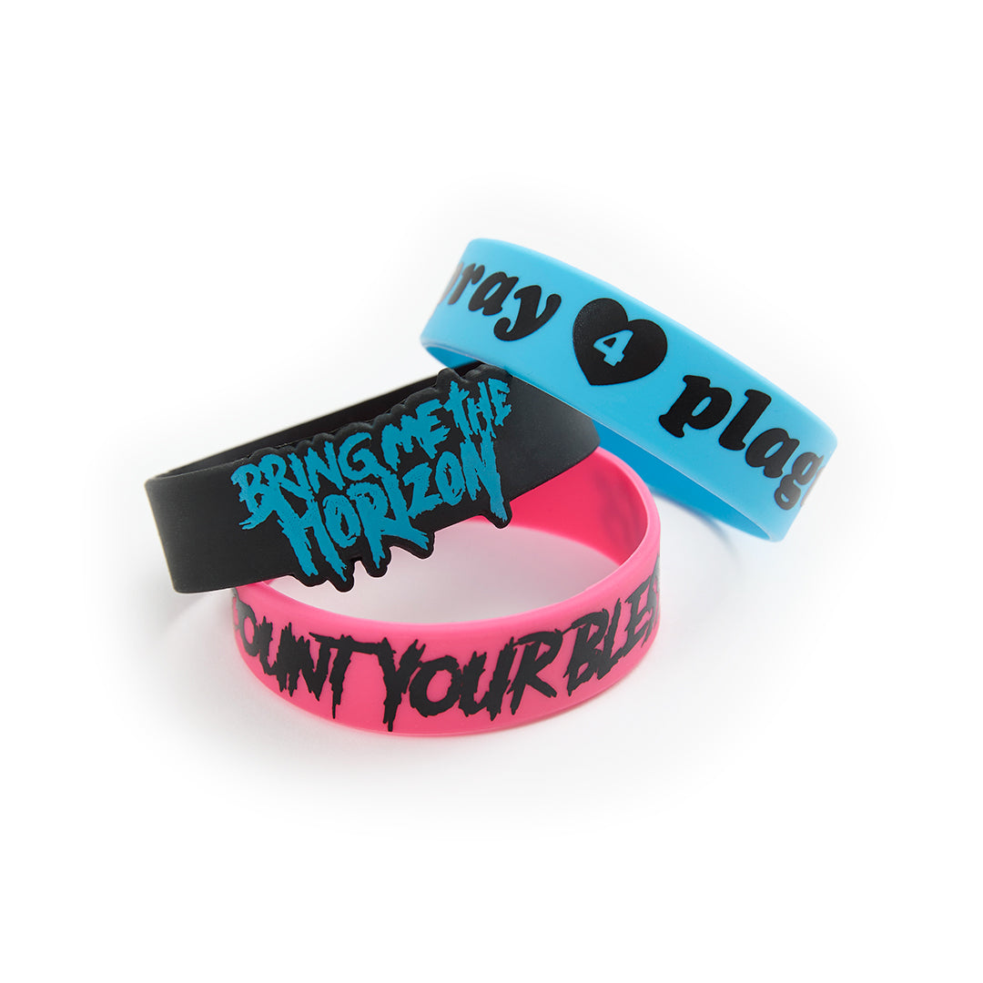 Count Your Blessings | Rubber Bracelets – Bring Me The Horizon ANZ